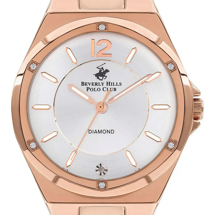 Часы Beverly Hills Polo Club BP3351X.430 — кварцевые, сталь металл
