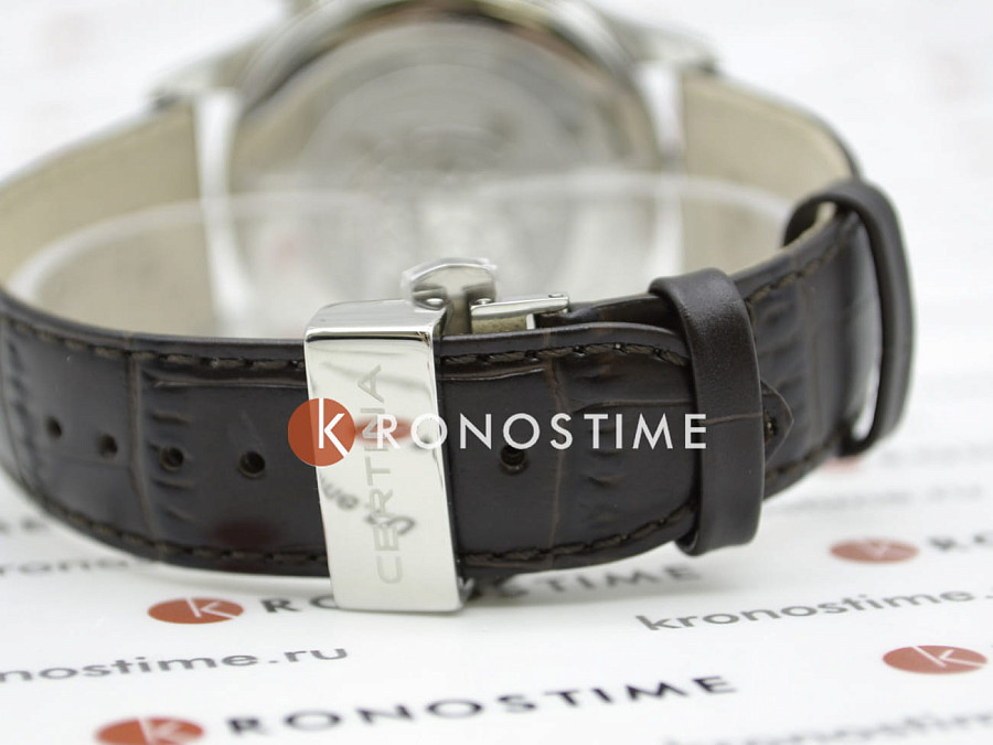 Часы Certina DS-8 Moon Phase C033.460.16.087.00 — мужские, кожаный