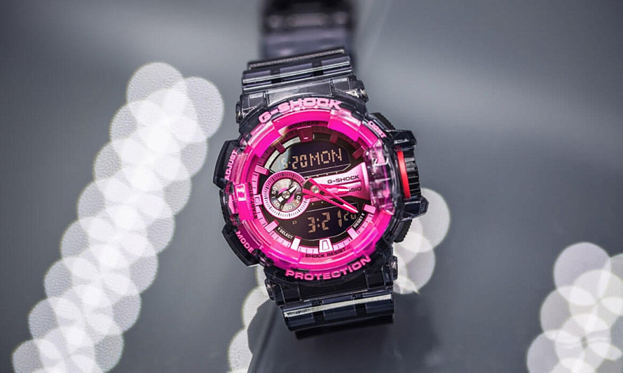 Часы Casio G-Shock GA-400SK-1A4 — электронные, Япония, мужские