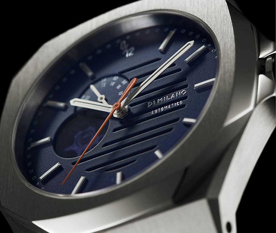 Часы D1 Milano Mechanical LNBJ01 — механические, металл титан