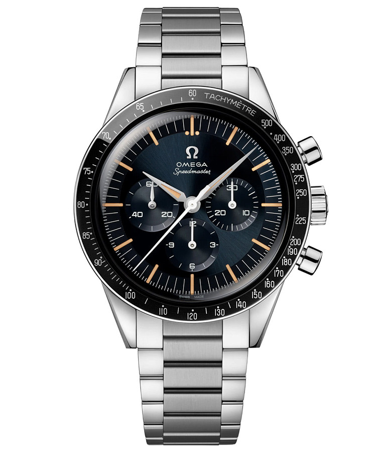 Часы Omega Speedmaster First OMEGA in Space 310.30.40.50.06.001 — мужские, синий