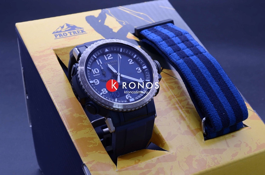 Часы Casio Pro Trek PRW-50YFE-2A — кварцевые, Япония, мужские