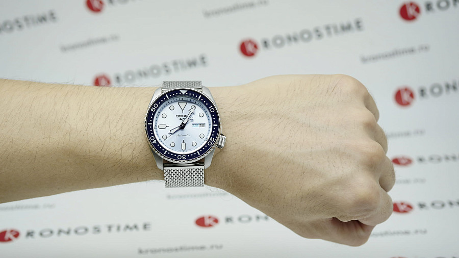 Часы Seiko 5 Sports SRPE77K1 — механические, Япония, мужские