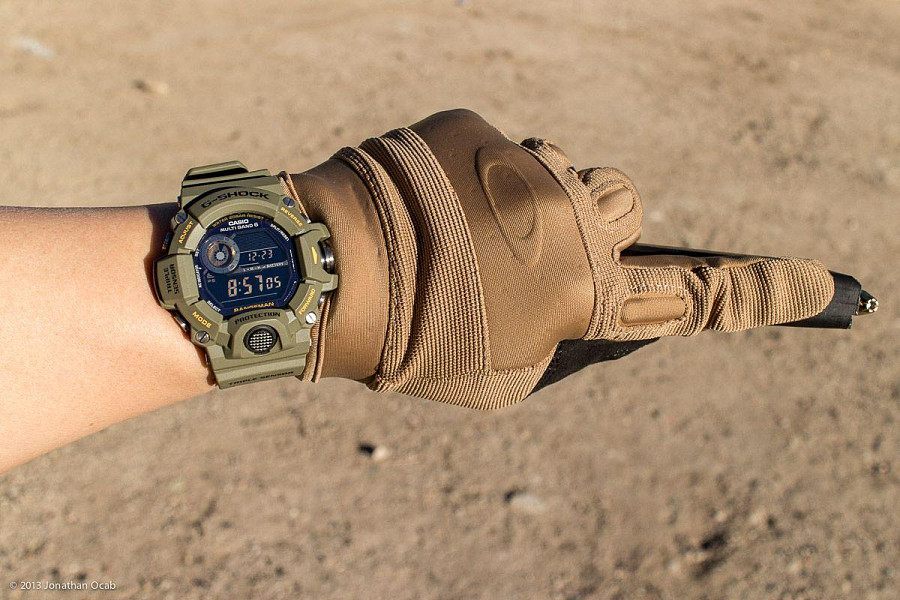 Часы Casio G-Shock GW-9400-3E — электронные, Япония, мужские