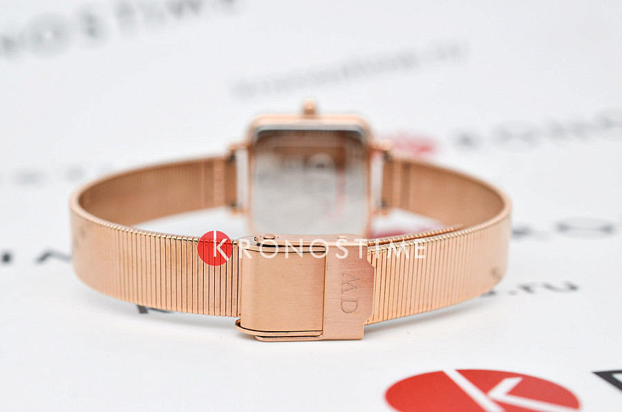 Часы Daniel Wellington Quadro Studio DW00100518 — сталь c pvd покрытием, женские