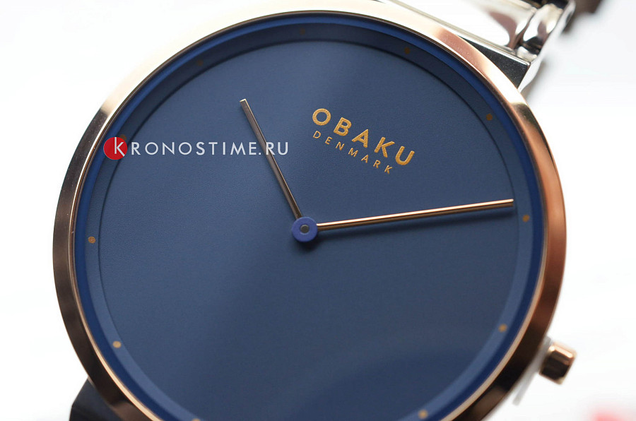 Часы Obaku Links V258GXDLSJ — кварцевые, металл сталь титан