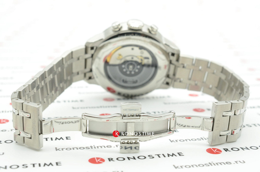 Часы Tissot Chemin des Tourelles Chronograph T099.427.11.038.00 — белый, сталь металл