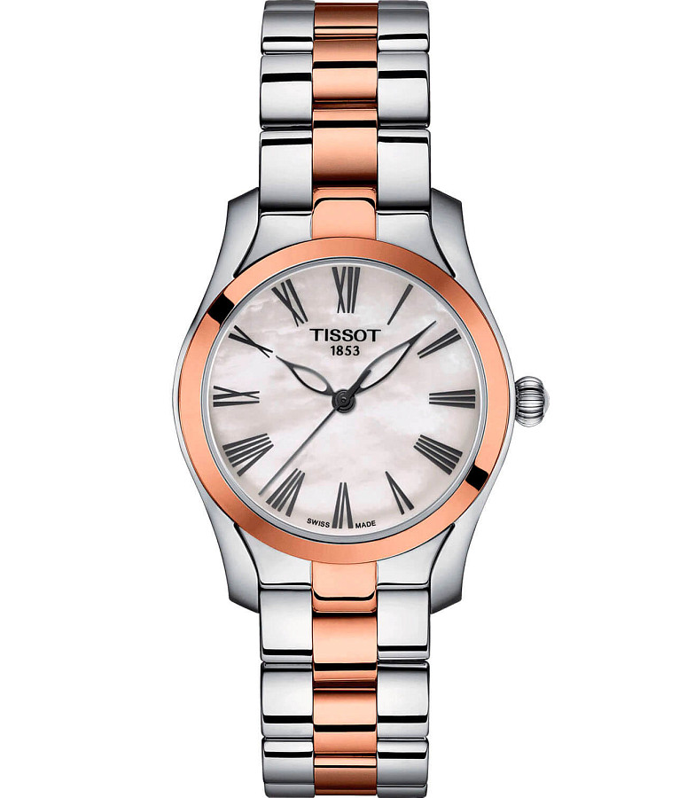 Часы Tissot T-Wave T112.210.22.113.01 — женские, перламутровый