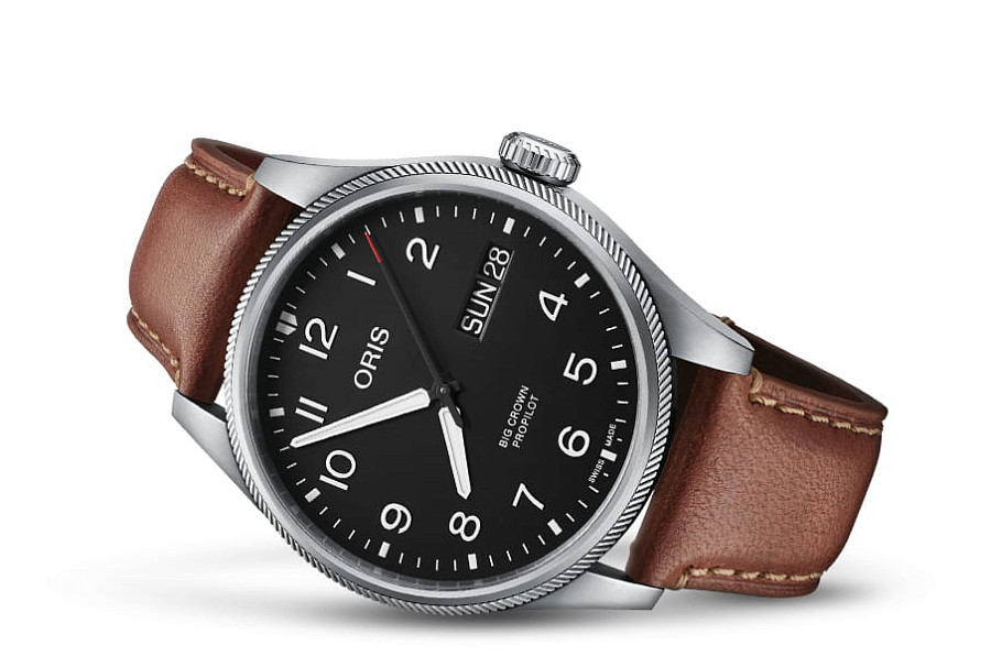 Часы Oris Propilot Big Crown Propilot Big Day Date 01 752 7760 4164-07 5 22 07LC — механические, металл сталь
