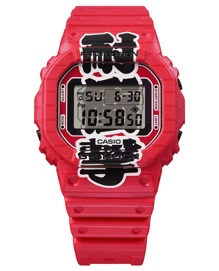 Часы Casio G-Shock DW-5600AKA-4 — кварцевые, пластик
