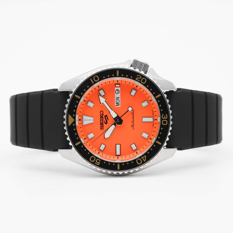 Часы Seiko 5 Sports SRPL89K1 — силикон, мужские
