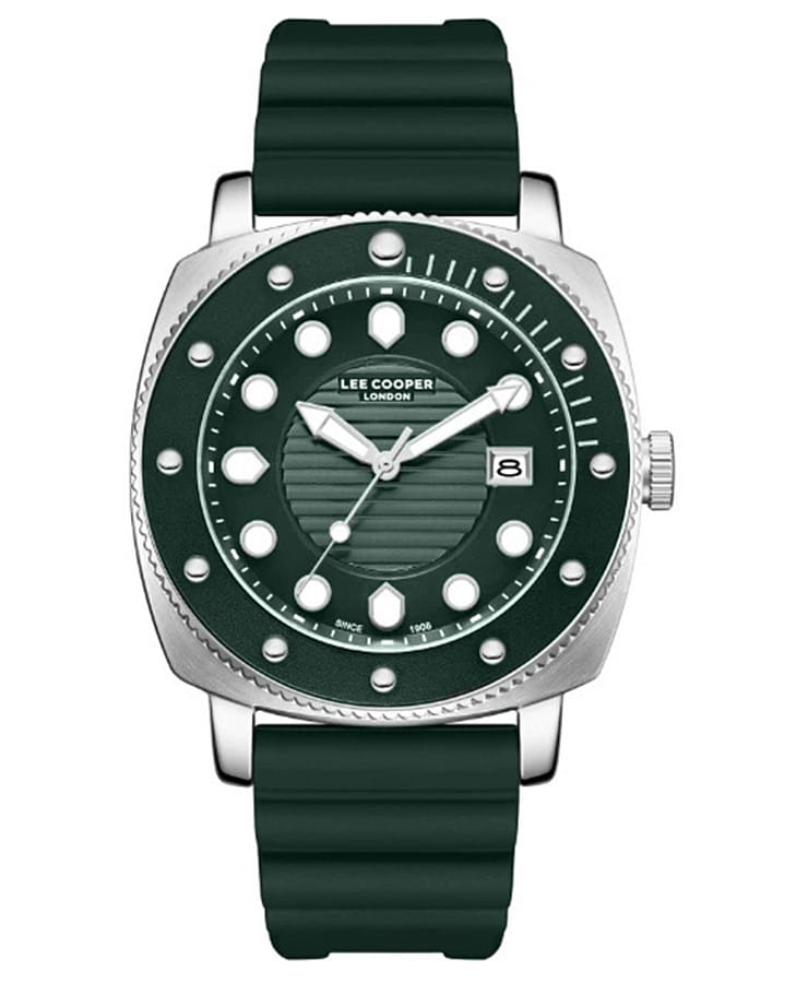 Часы Lee Cooper LC08193.375 — мужские, зеленый