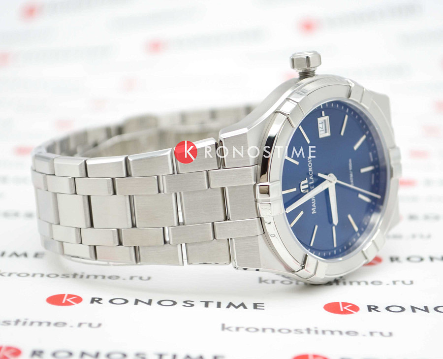 Часы Maurice Lacroix Aikon Quartz AI1108-SS002-430-1 — артикул AI1108-SS002-430-1