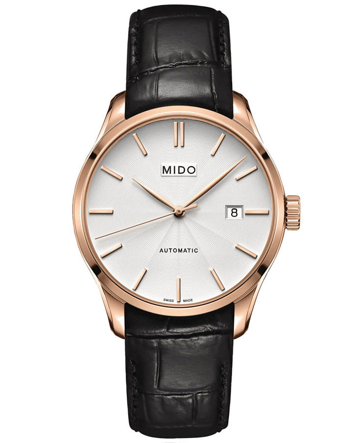 Часы Mido Belluna Gent M024.407.36.031.00 — мужские, бежевый