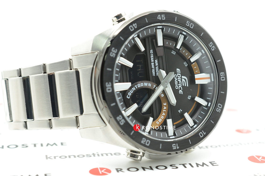 Часы Casio Edifice ERA-120DB-5B — кварцевые, сталь металл