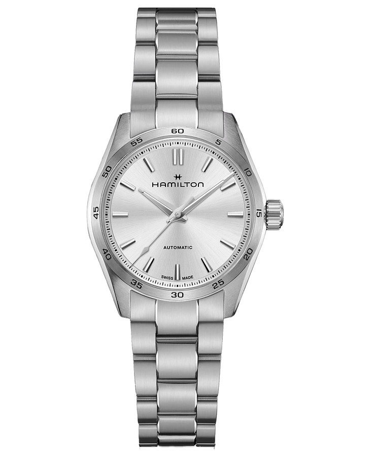 Часы Hamilton Jazzmaster Performer Auto H36105150 — женские, серебристый