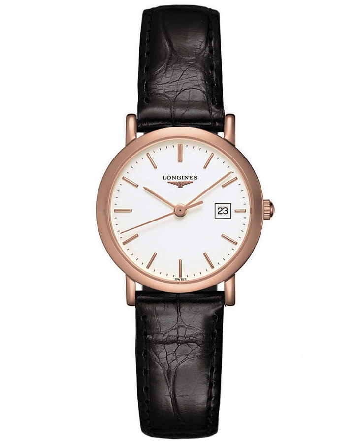 Часы Longines Elegant Collection L4.287.8.12.0 — женские, белый