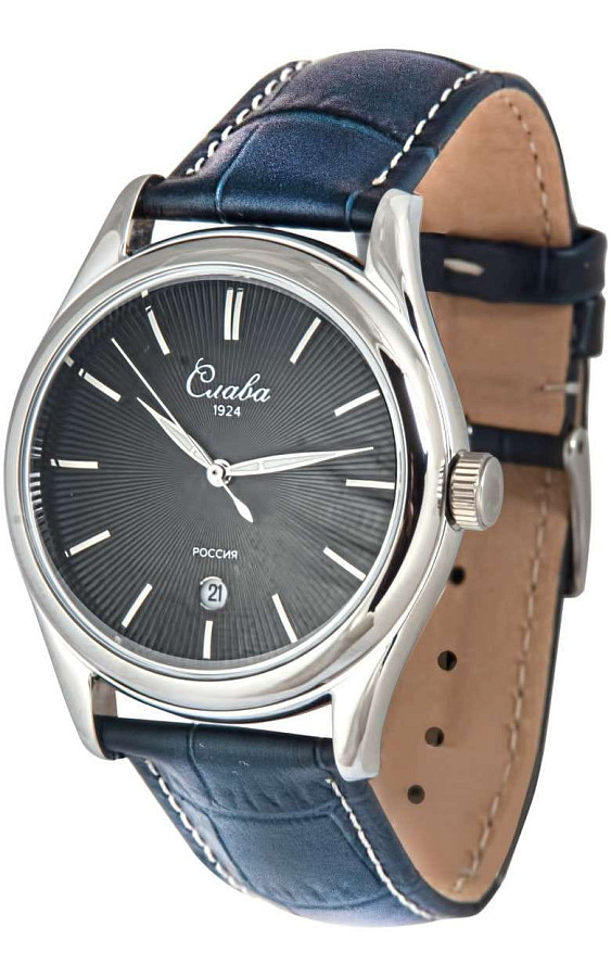 Часы Слава Сенат 2490537/300-2115 — кварцевые, сталь металл