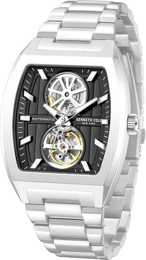 Часы Kenneth Cole Milford KCWGY0058805 — механические, металл сталь