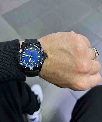 Фото покупателя: Швейцарские механические наручные часы Tissot Seastar 1000 Powermatic 80 T120.807.37.041.00