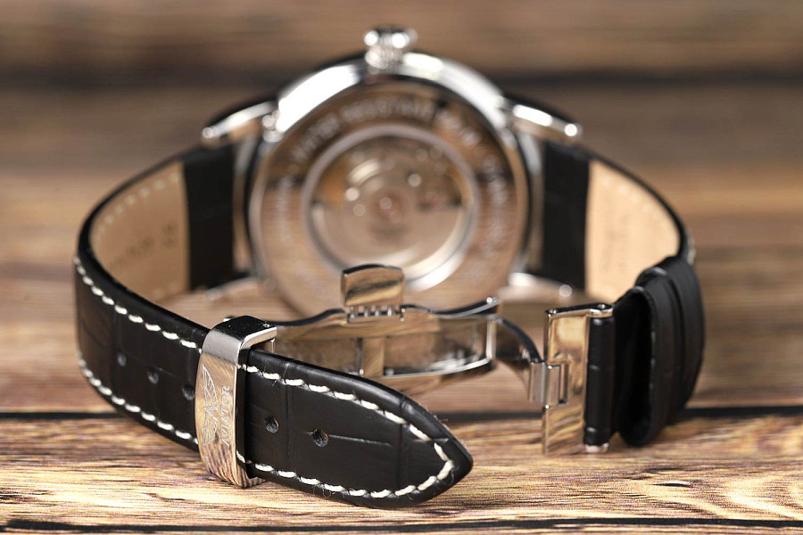 Часы Aviator Douglas Day-Date V.3.20.0.142.4 — мужские, кожаный