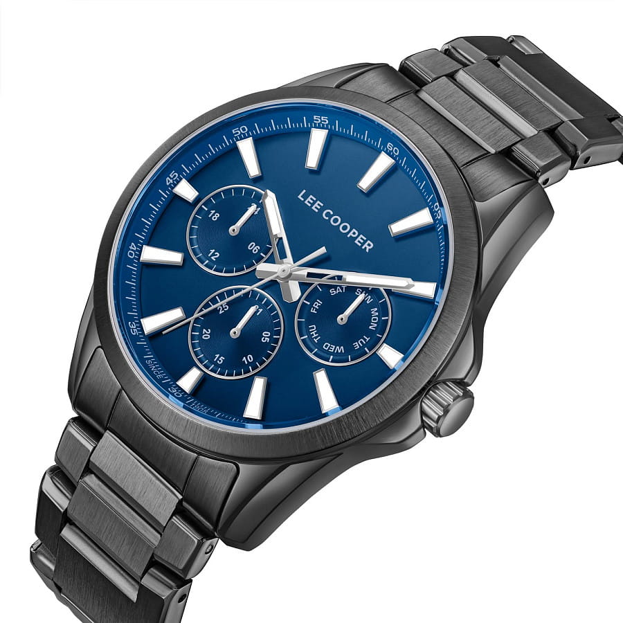 Часы Lee Cooper LC08105.090 — кварцевые, металл сталь