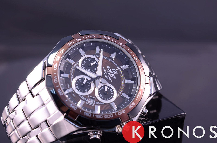 Часы Casio Edifice EF-540D-5A — металл сталь, Япония