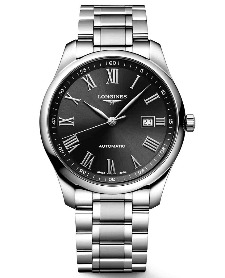 Часы Longines Master Collection L2.893.4.59.6 — мужские, черный