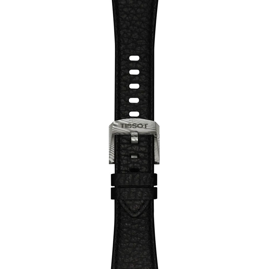 Часы Tissot PRX Damascus Steel 38mm T137.807.96.081.00 — металл сталь, кожаный