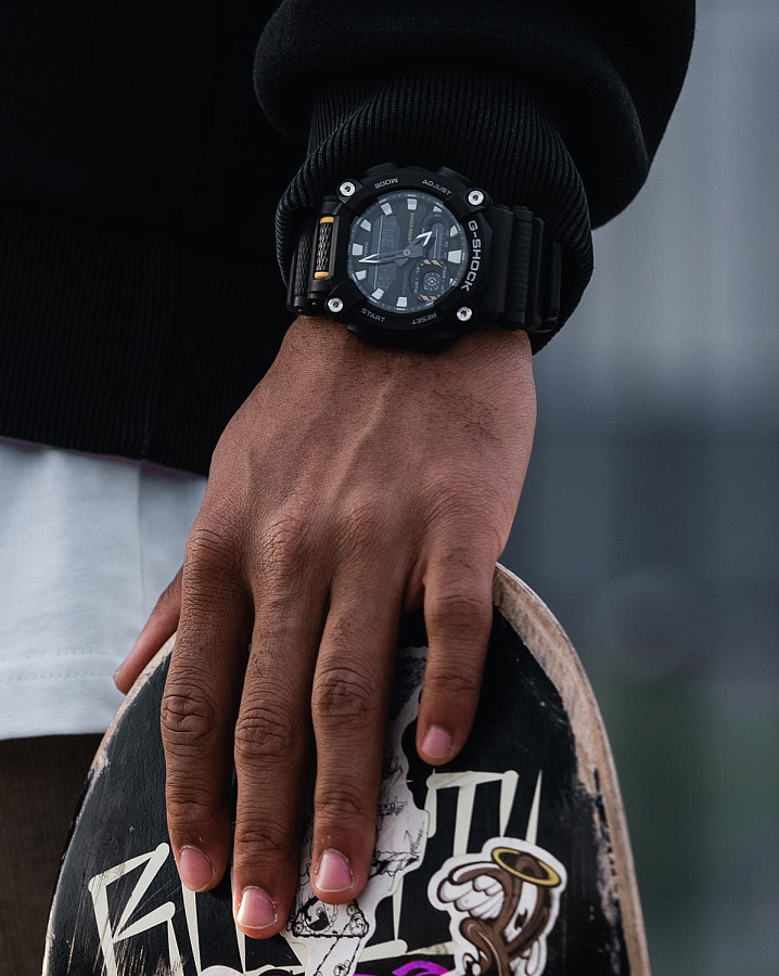 Часы Casio G-Shock GA-900-1ADR (GA-900-1A) — электронные, пластик