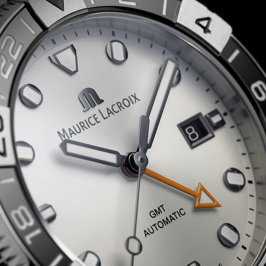 Часы Maurice Lacroix Aikon Venturer GMT AI6158-SS002-130-1 — металл сталь, Швейцария