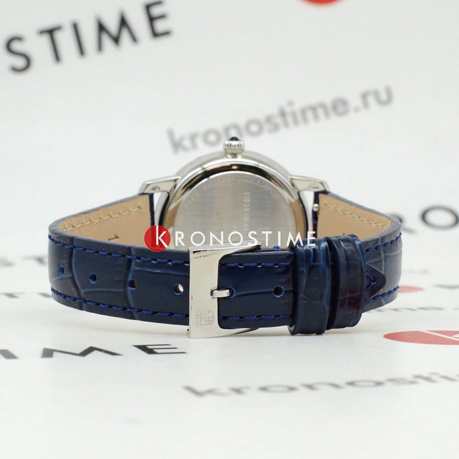 Часы Frederique Constant Slimline Ladies Moonphase FC-206MPND1S6 — кожаный, женские