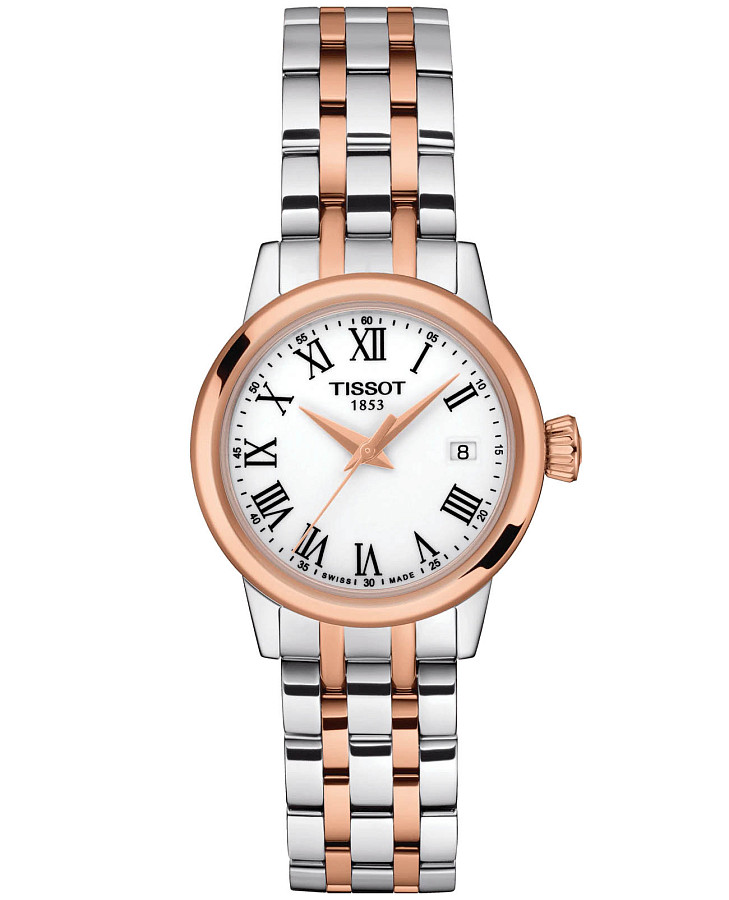 Часы Tissot Classic Dream Lady T129.210.22.013.00 — женские, белый