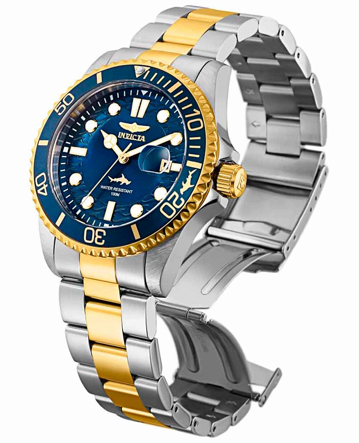 Часы Invicta Pro Diver IN30021 — нержавеющая сталь с ip-покрытием, мужские