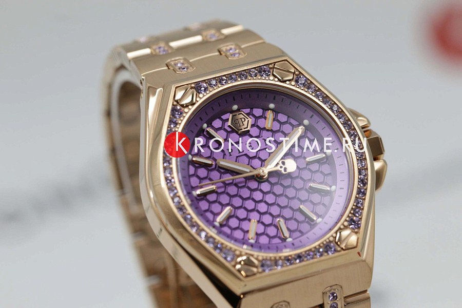 Часы Philipp Plein Extreme Lady PWJAA0922 — женские, нержавеющая сталь с ip-покрытием