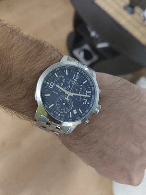 Фото покупателя: Швейцарские наручные часы Tissot PRC 200 Chronograph T114.417.11.047.00 с хронографом