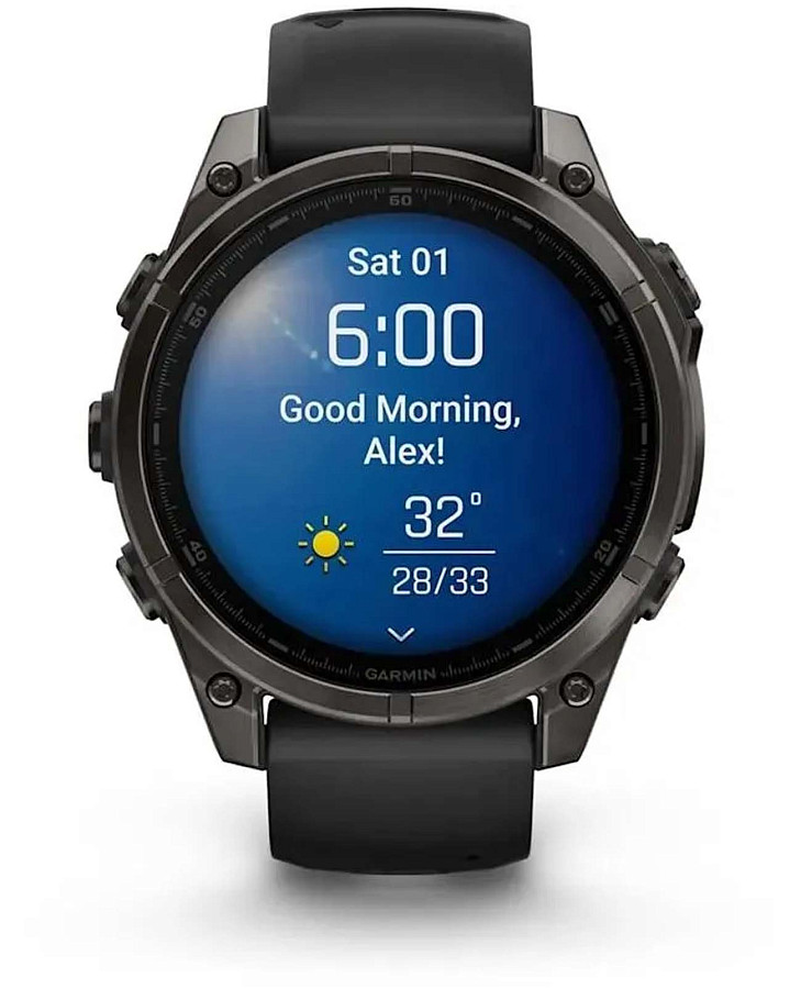 Часы Garmin Fenix 8 010-02904-21 — силикон, мужские