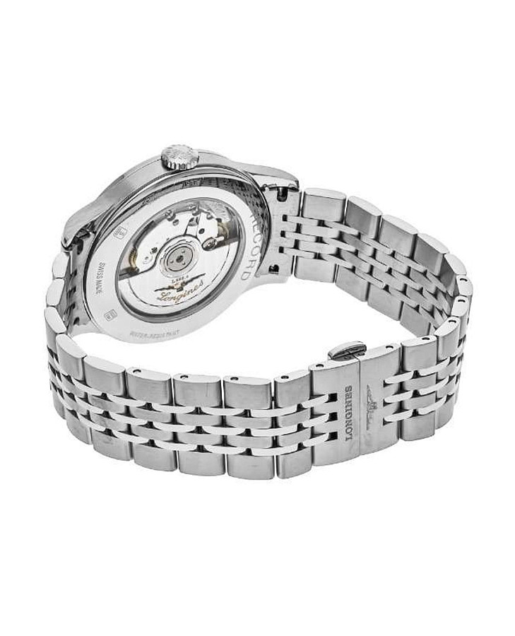 Часы Longines Record Collection L2.820.4.96.6 — механические, металл сталь