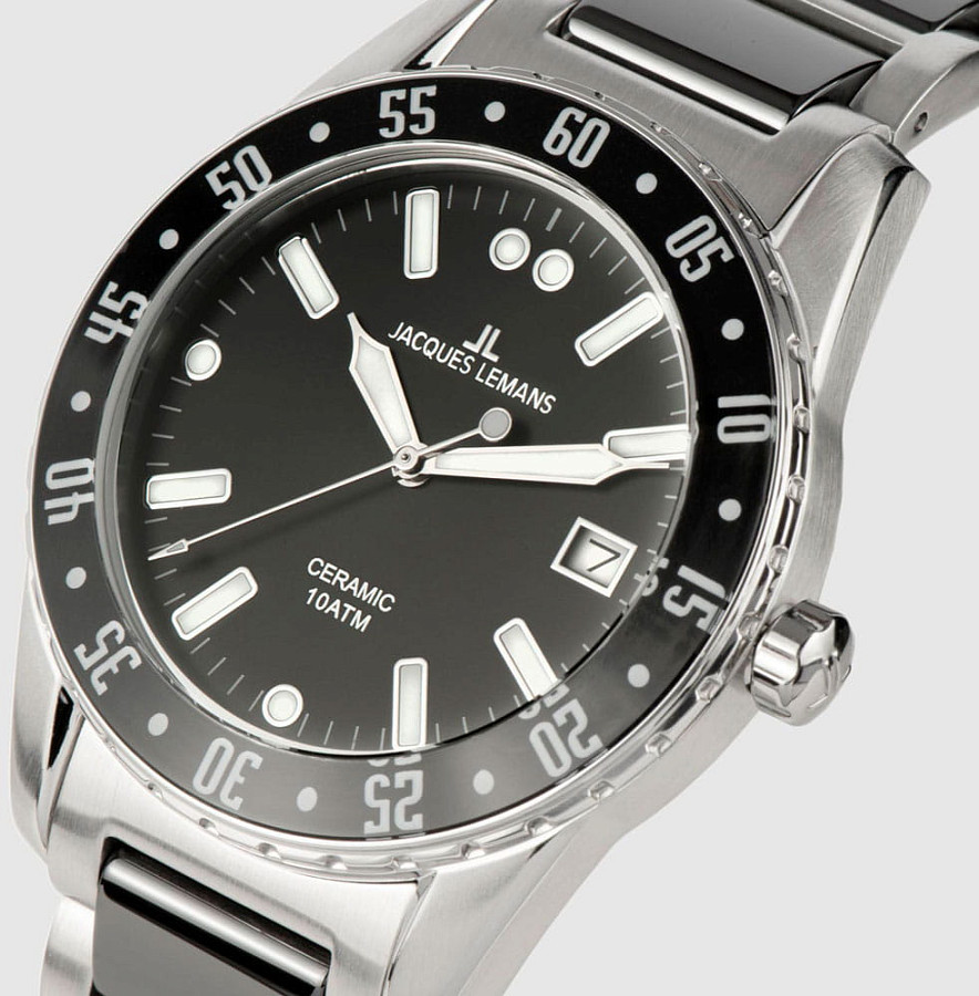 Часы Jacques Lemans High Tech Ceramic 42-10A — артикул 42-10A