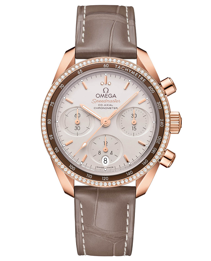 Часы Omega Speedmaster 38 324.68.38.50.02.003 — женские, серебристый