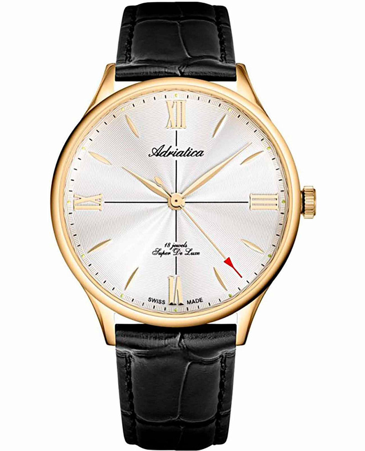 Часы Adriatica Super De Luxe A1230.1263MXL — мужские, серебристый