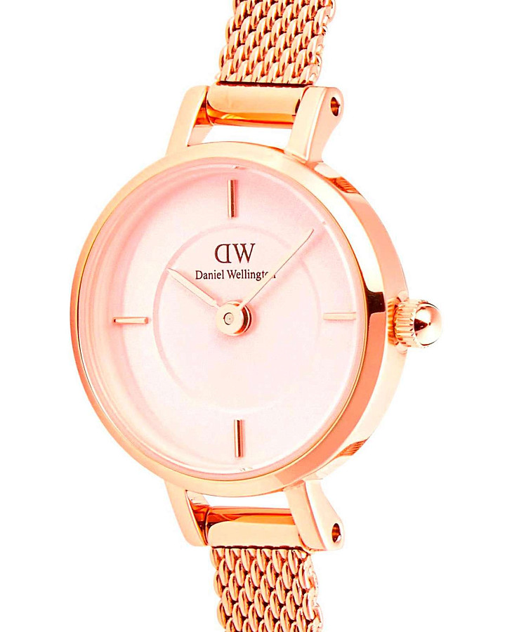 Часы Daniel Wellington Petite Mini Champagne Melrose DW00100743 — нержавеющая сталь с pvd-покрытием, женские