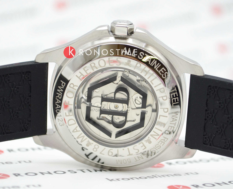 Часы Philipp Plein Plein Philipp PWRAA0123 — черный, сталь металл