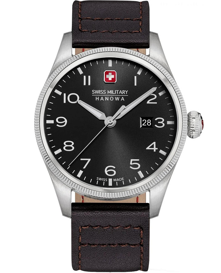 Часы Swiss Military Hanowa Thunderbolt SMWGB0000804 — мужские, черный