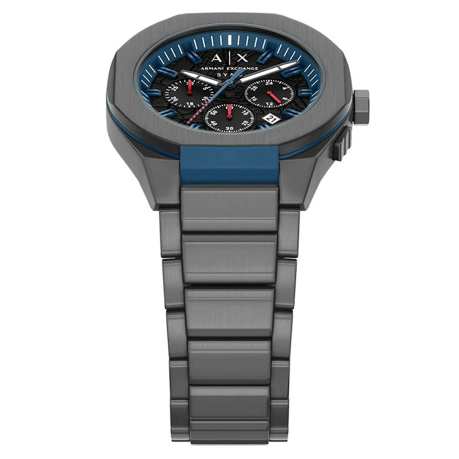 Часы Armani Exchange Sync AX4295 — кварцевые, металл сталь