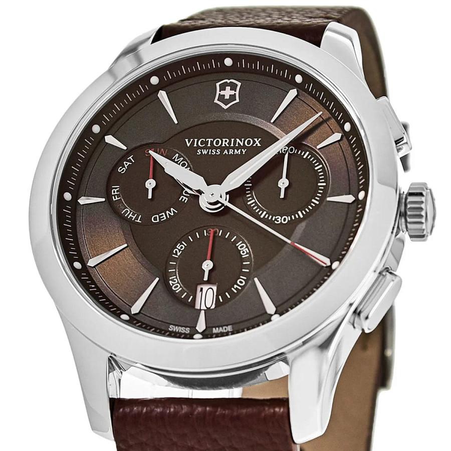 Часы Victorinox Alliance Chronograph 241749 — кварцевые, сталь металл