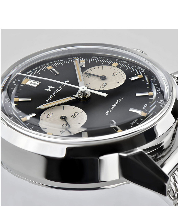 Часы Hamilton American Classic Intra-Matic Chronograph H H38429130 — нержавеющая сталь, мужские