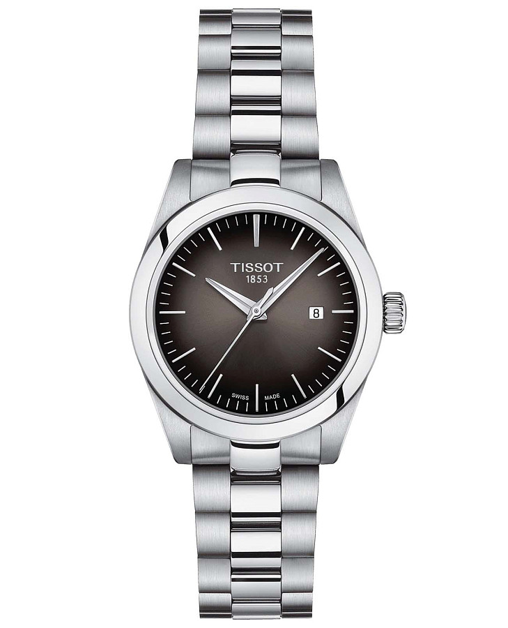 Часы Tissot T-My Lady T132.010.11.061.00 — женские, антрацитовый