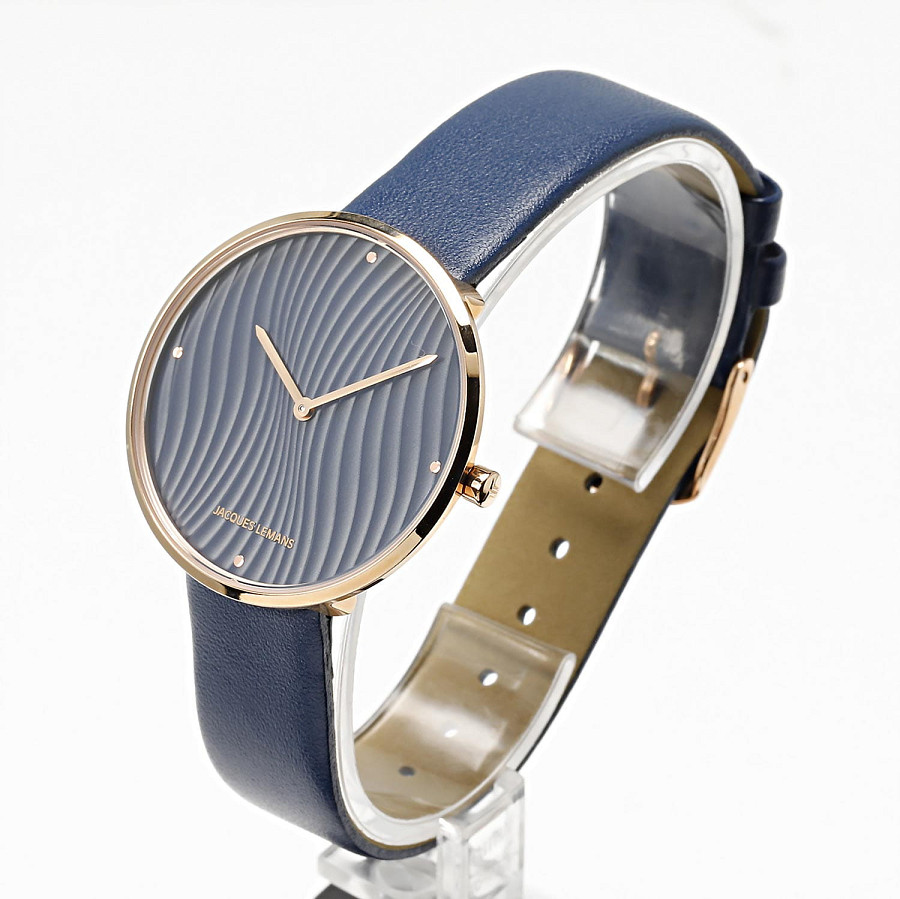 Часы Jacques Lemans Design Collection 1-2093J — кожаный, женские