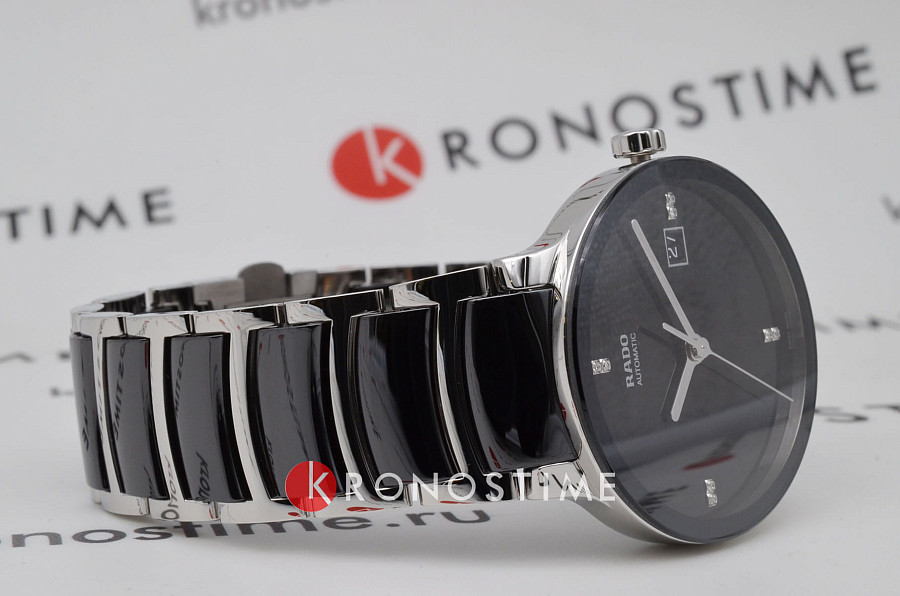 Часы Rado Centrix Automatic Diamonds R30941702 — сталь металл, Швейцария